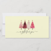 Whimsical Red Pink Lemon Salon Cadeaubon (Voorkant)