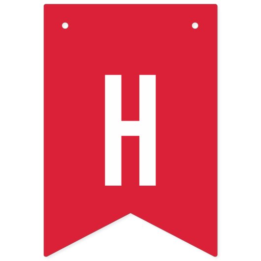 Whimsical Regenboog Multi Gekleurde Verjaardag Ban Vlaggetjes (Tweede vlag)