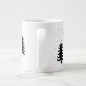 Whimsical Reindeer Grote Koffiekop (Achterkant)