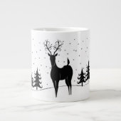Whimsical Reindeer Grote Koffiekop (Voorkant)