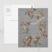 Whimsical Renaissance Cherub Angels Briefkaart (Voorkant / Achterkant)