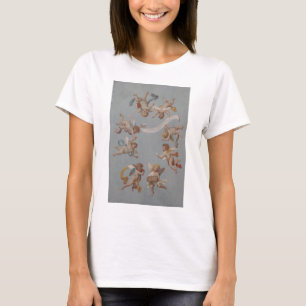 Whimsical Renaissance Cherub Angels T-shirt
