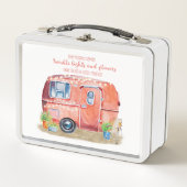 Whimsical Retro Camper Caravan Friends Quote (Voorkant)