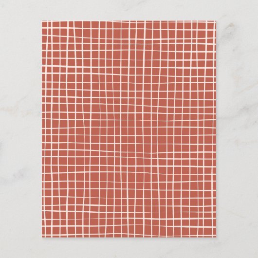 Whimsical Retro Christmas Doodle Fotobudget (Achterkant)