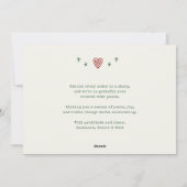 Whimsical Retro Christmas Truck Small Business Feestdagenkaart (Achterkant)