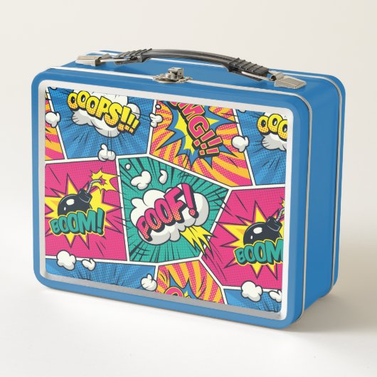 Whimsical Retro Comic - Kleurrijke Pop Art Design (Voorkant)