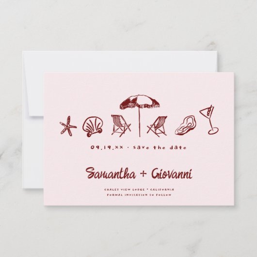 Whimsical Retro Doodle | Moderne foto (Voorkant)