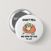 Whimsical Ronde Button 5,7 Cm (Voorkant /achterkant)