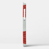 Whimsical rood bloemstuk Case-Mate iPhone case (Achterkant / Links)