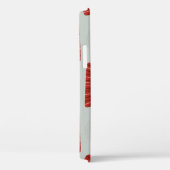 Whimsical rood bloemstuk Case-Mate iPhone case (Achterkant / Rechts)