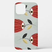 Whimsical rood bloemstuk Case-Mate iPhone case (Achterkant)