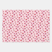 Whimsical rood zwart lieveheersbeestje kunst Water Inpakpapier Vel (Voorkant 3)