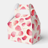 Whimsical rose petals  bedankdoosjes (Achterkant)