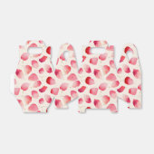 Whimsical rose petals  bedankdoosjes (Uitgevouwen)