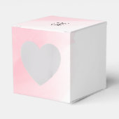 Whimsical Roze Corporate Koffiemeisje Bedankdoosjes (Voorkant Zijde)