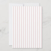 Whimsical Roze Favoriete Dingen Kerstfeest Kaart (Achterkant)