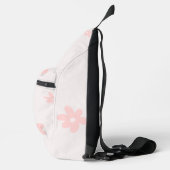 Whimsical Roze Kat Perfect Geboortecadeau Sling Bag (Rechts)