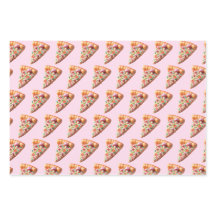 Whimsical Roze Paddestoel Pizza