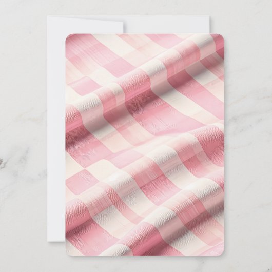 Whimsical Roze Paddestoel Pizza Party Verjaardag Kaart (Achterkant)