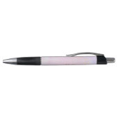 Whimsical Roze Waterverf Monogram Pen (Bovenkant)