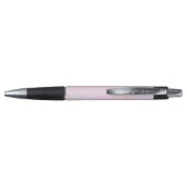 Whimsical Roze Waterverf Monogram Pen (Achterkant)
