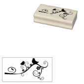 Whimsical Rubberstempel (Gestempeld)