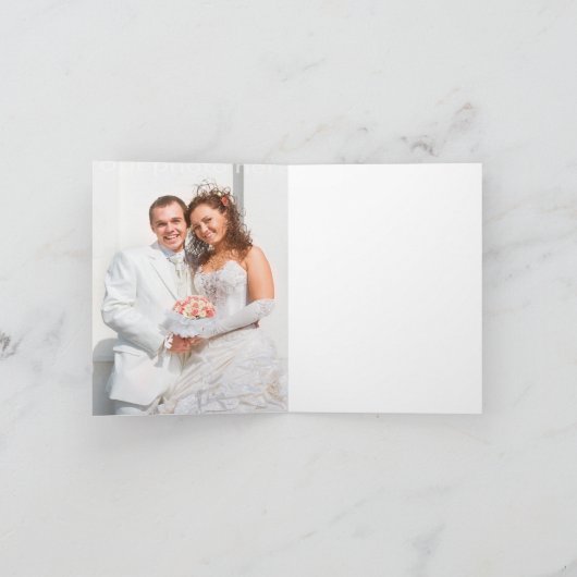 Whimsical Rustic Blue Mason Jar Dank je Bedankkaart (Binnen)