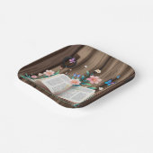 Whimsical Rustic Storybook Baby shower Papieren Bordje (Gebogen)