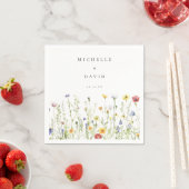Whimsical Rustic Wildflower Wedding Servet (Insitu)