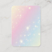 Whimsical Sakura Cherry Blossom Tree Baby shower Informatiekaartje (Achterkant)