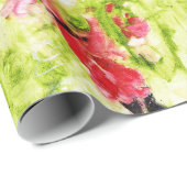 Whimsical Santa Christmas Wrapping Paper Cadeaupapier (Rol Hoek)