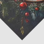 Whimsical Santa in  Lijst Decoupage Craft Tissuepapier (Detail)