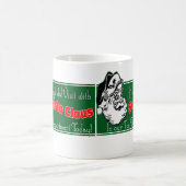 Whimsical Santa Workshop Vakantie Kerstmis Koffiemok (Center)