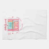 Whimsical Sardines Coastal Beach Theedoek (Horizontaal)