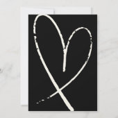 Whimsical Save The Date Champagne Proost  Kaart (Achterkant)