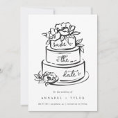 Whimsical Save The Date Kaart (Voorkant)