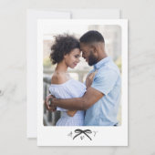 Whimsical Save The Date Kaart (Achterkant)