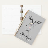 Whimsical Scandinavian Deer Personalized Planner (Display)