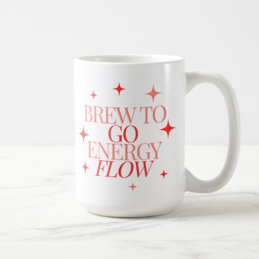 Whimsical Schattige Brew To Go Energy Flow Coffee Koffiemok (Rechts)