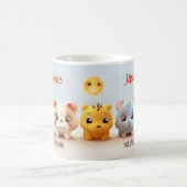 Whimsical Schattige Dogs Cadeaus voor Kids Mok (Center)