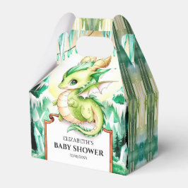 Whimsical Schattige Dragon Baby shower Bedankdoosjes