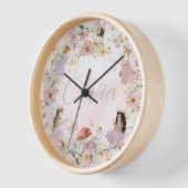 Whimsical Schattige Fairy Wildflower Garden Meadow (Hoek)