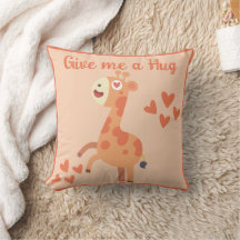 Whimsical schattige giraffe gepersonaliseerde quot