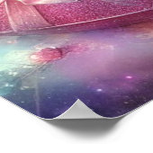 Whimsical Schattige Kitten Bloemen Hart Box Poster (Hoek)