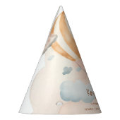 Whimsical Schattige Tiger Hete Luchtballon 1e Verj Feesthoedjes (Links)