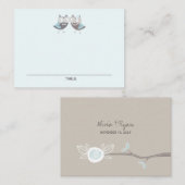 Whimsical Schattigee Huwelijksovens Trouwplaatskaa Plaatskaartje (Voorkant / Achterkant)