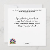 Whimsical Schattigee Kittens Musical Piano Valenti Feestdagenkaart (Achterkant)