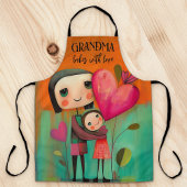 Whimsical Schattigee moeder bakt met liefde Schort