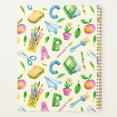 Whimsical School Supplies Lesson Planner (Achterkant)