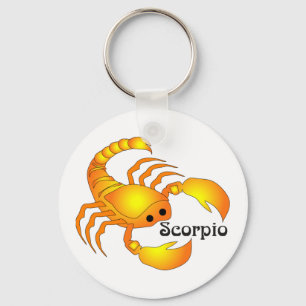 Whimsical Scorpio Sleutelhanger